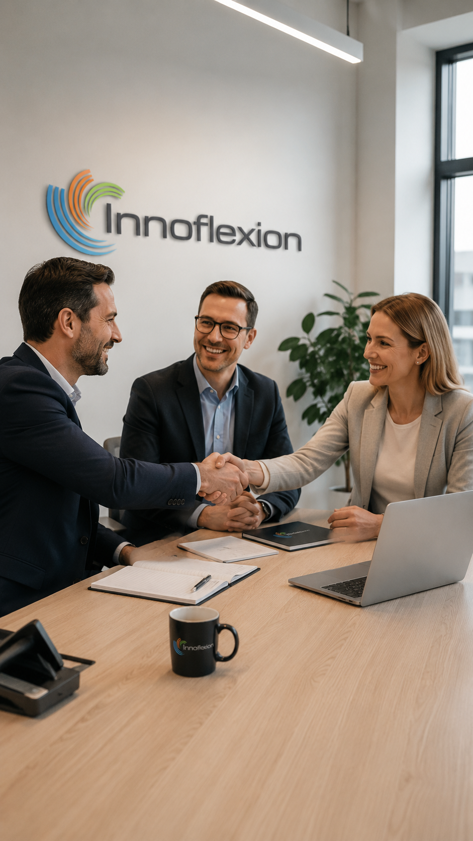Innoflexion product engineering and Gen AI services team in Silicon Valley